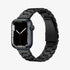 062MP25403 - Apple Watch Series (Apple Watch (49mm)/Apple Watch (45mm)/Apple Watch (42mm)) Watch Band Modern Fit in black showing the front